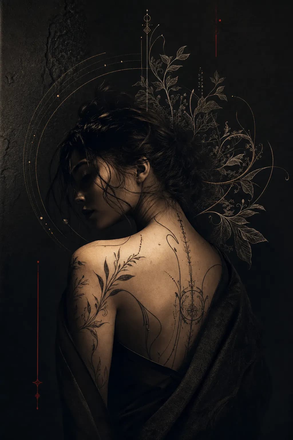 Portret stylistyczny Lena Void dla NAMI Tattoo